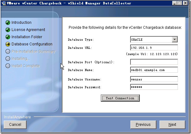 VMware vCenter Chargeback Administration Guide_oracle_22