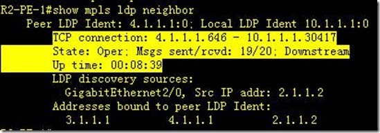 MPLS LDP 故障排查_ LDP 故障排查_06