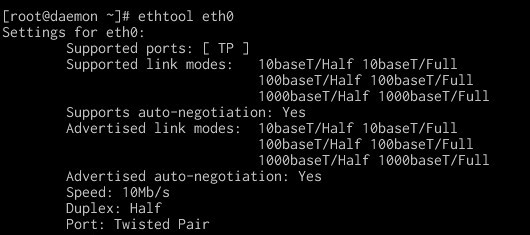 ethltool发现及解决网卡问题_ethltool