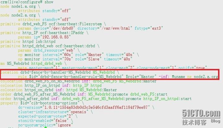 Corosync/openais+pacemaker+DRBD+Web实现web+Drbd服务高可用集群_HA_18