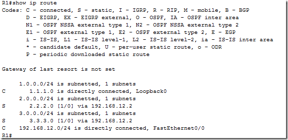 CCNA 实验三 3.2 1 静态路由_职场_09