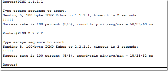 CCNA 实验三 3.2 2 默认路由_职场_04