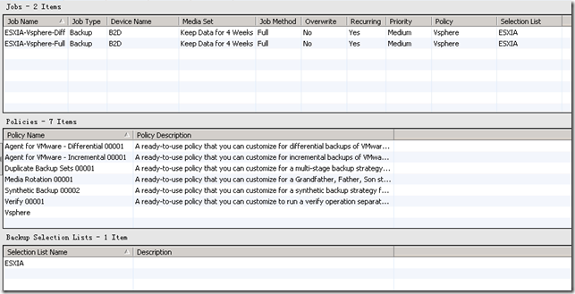 Vsphere5 在VI CLIENT中监视BE备份任务_be_05