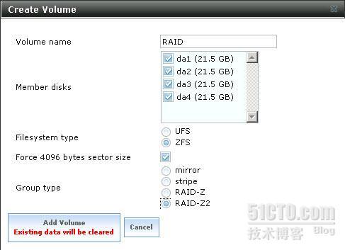 教徒计划出品：FreeNAS iSCSI安装并与vSphere对接_vSphere_07