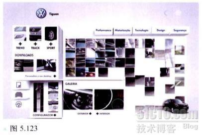 Flash网站欣赏之大众汽车网站模板_职场