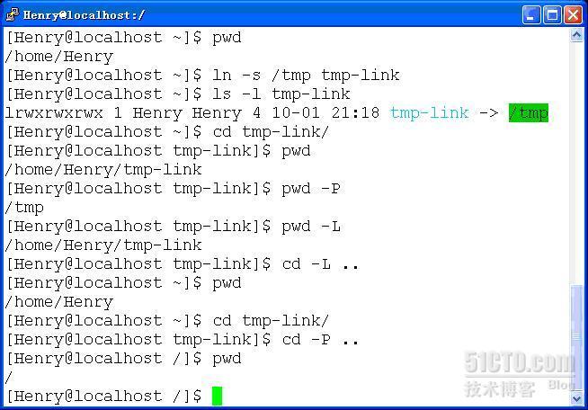 Linux下改变/显示当前工作目录_休闲_04