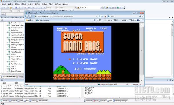 任天堂模拟器Silverlight版开发，POPNes Emulator！_游戏_04
