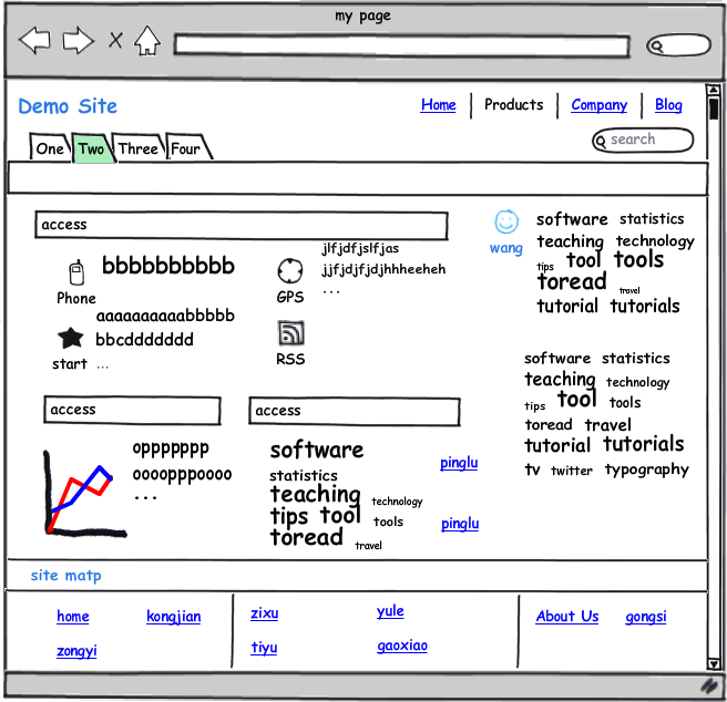 Balsamiq Mockups 实例3_Balsamiq Mockups