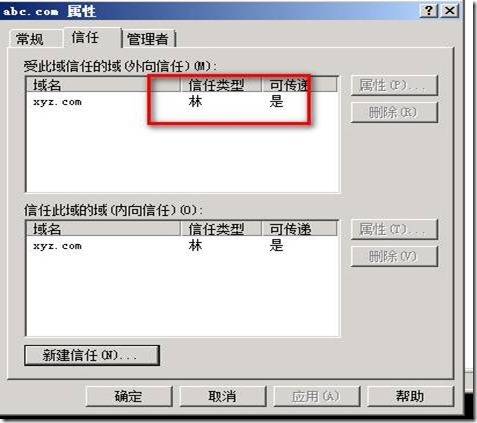 活动目录实战之五 windows 2008 r2 林信任关系 _Windows_27