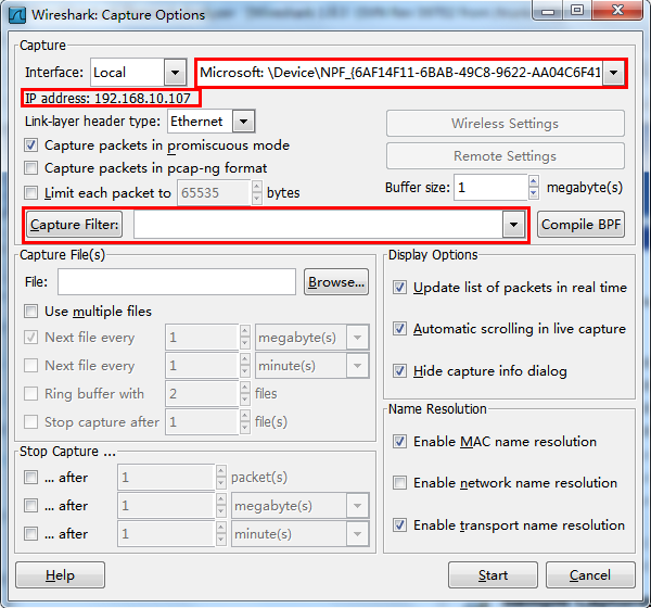 Wireshark抓包工具使用教程以及常用抓包规则_wireshark_03