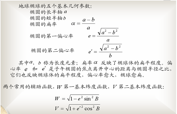 高斯投影正算公式以及java代码_休闲_02