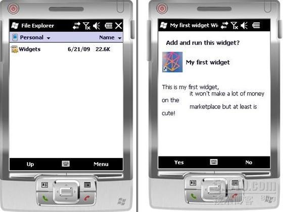 Windows Mobile 6.5 Widgets开发初体验_休闲_02