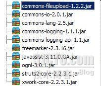 myeclipse部署struts2所需jar包_职场
