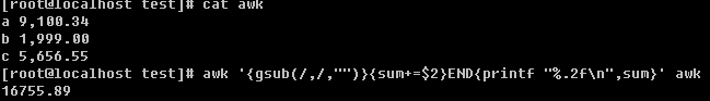 awk 列求和_awk 求和 求平均值_03