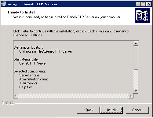 Gene6_FTP_Server_安装过程_FTP_06