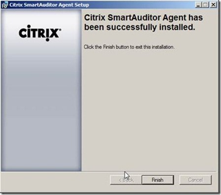 Citrix SmartAuditor安装配置手册_target_16