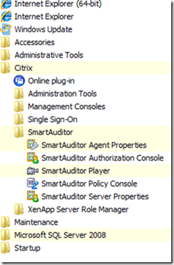 Citrix SmartAuditor安装配置手册_目录_24