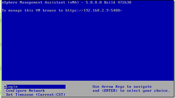 初识vSphere vMA (vSphere Management Assistant)_休闲_05