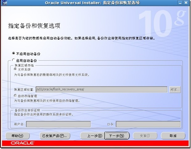 Oracle10g在linux下安装详解_数据库_10