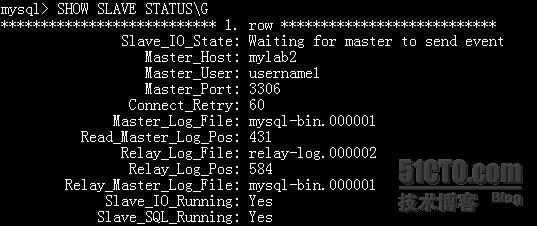 MySQL主从模型，传输加密以及双主模型的实现_复制_03