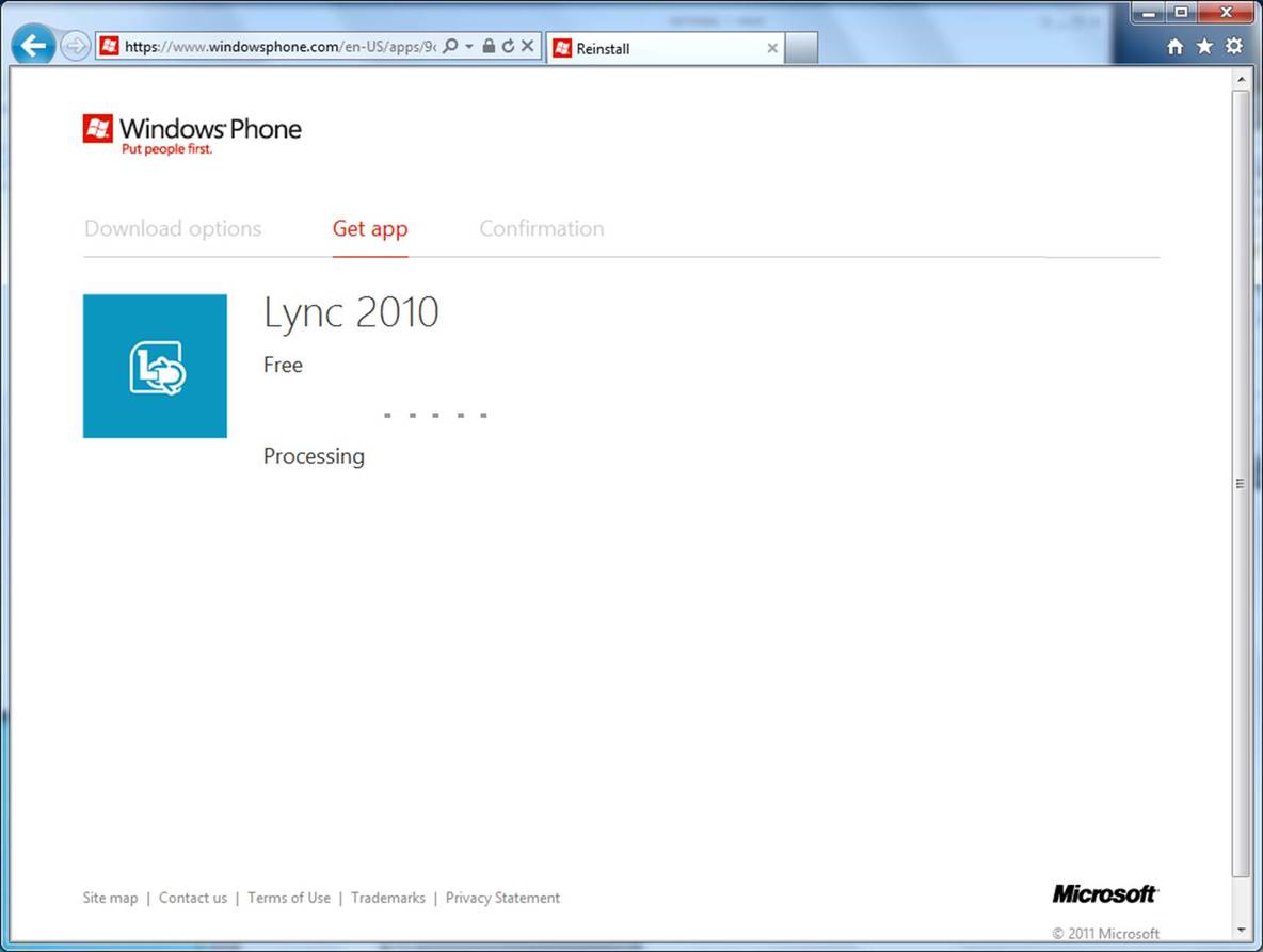 应用：网站安装_windows Phone 7_08
