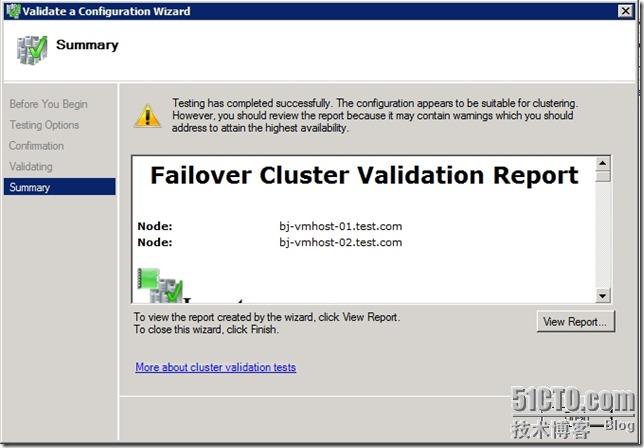 利用Failovr Cluster的Hyper-v创建高可用虚拟机_Hyper-v高可用性_70