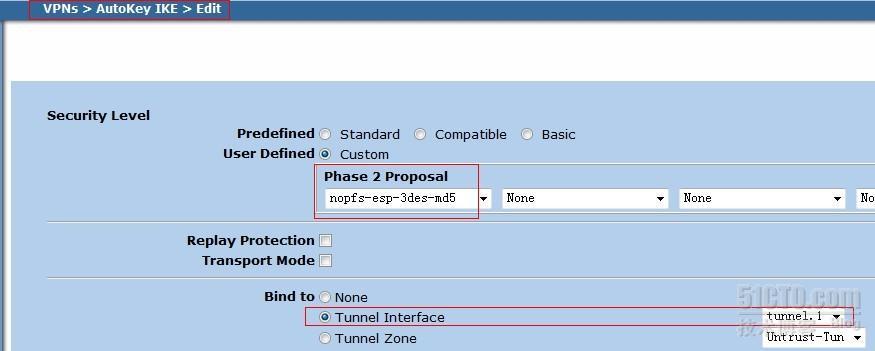 juniper防火墙基于路由的IPSEC ×××_防火墙_14