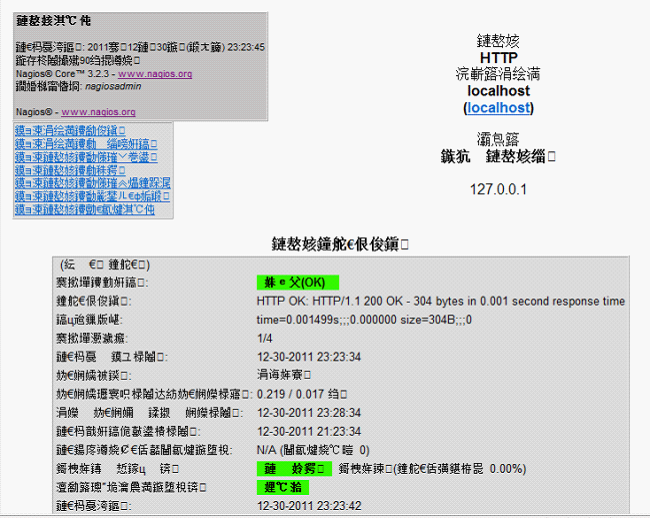 nagios中文版 乱码解决_nagios中文版