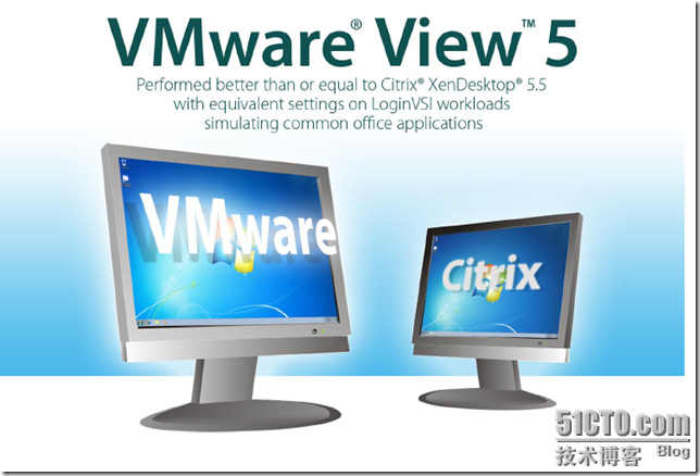 VMware View 5.0 VS Citrix XenDesktop 5.5性能测试大比拼_虚拟桌面