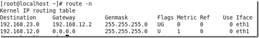 Linux 下静态路由的配置_Linux_07