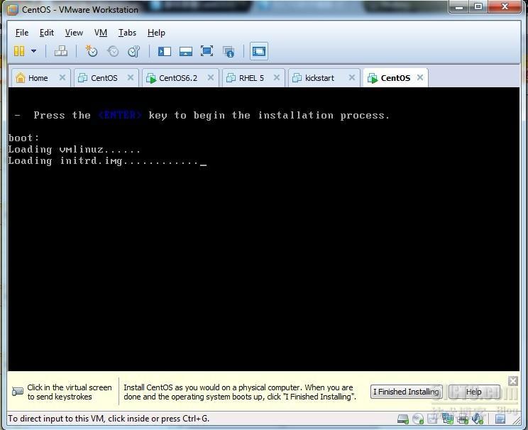 vmware+CentOS6.2+PXE+Apache+DHCP+tftp+kickstart实验_centos6.2_06