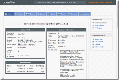 Vmware vSphere 5.0系列教程之五  存储简介及配置openfiler存储_openfiler_04