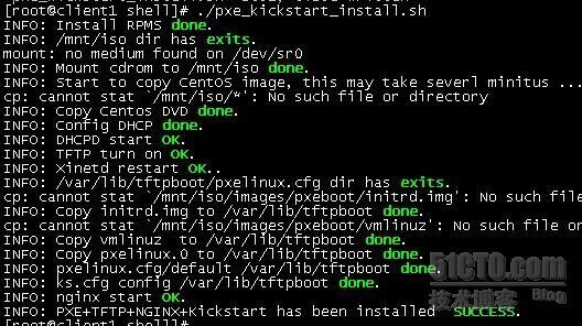 PXE+TFTP+NGINX+Kickstart自动安装脚本_PXE