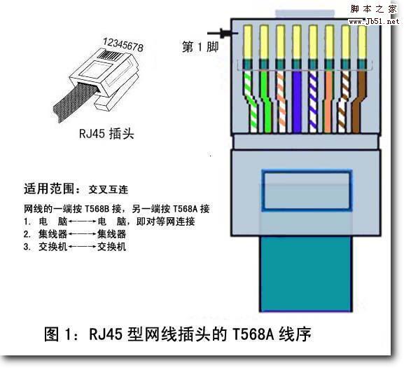 怎么做网线，网线水晶头接法和线序（图文详解）_网线_02