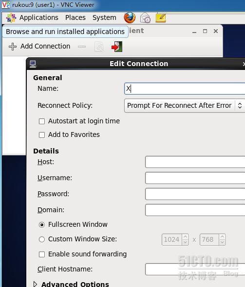 windowsXP用VNC客户端连接centos6桌面后再用tsclient连接windows2003/2008桌面_centos_11