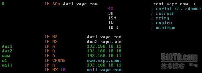 Linux下面DNS主、辅、转、子域及其委派实验手册_辅_07