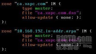 Linux下面DNS主、辅、转、子域及其委派实验手册_DNS主_24