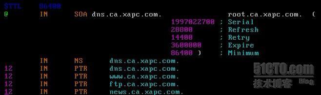 Linux下面DNS主、辅、转、子域及其委派实验手册_缓存_26