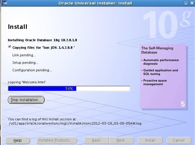 linux下安装oracle 10g_oracle_10