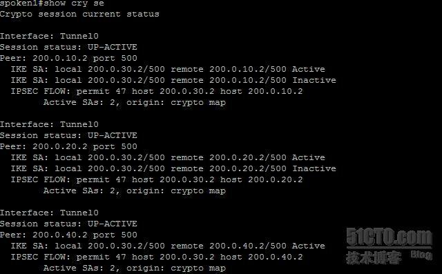 【网络系列六】cisco“双center单云”和“双center双云”冗余设计Dmvpn实例对比浅析_nhrp_23