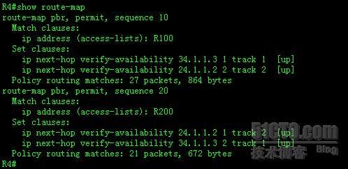 CCNP sla,route-map结合应用实现负载均衡和冗余_route-map_02