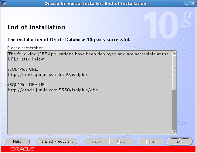  linux下Oracle 10g安装(超级详细图解教程)_oracle 10 g 甲骨文 数据库 _12