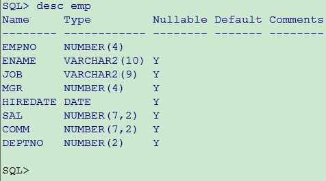 Oracle 10g数据库基础之基本查询语句-上_select_13