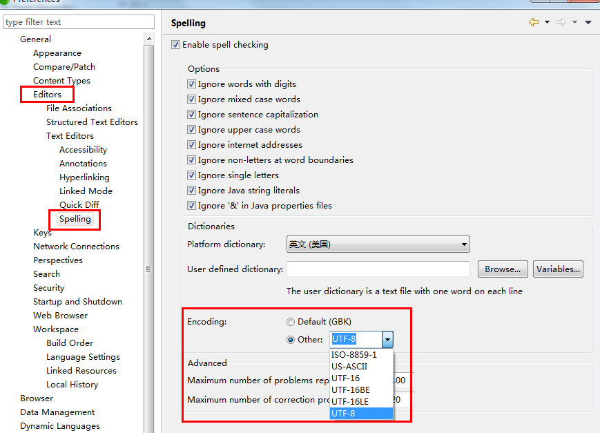 Zend Studio 8.0 中文乱码解决(UTF-8文件）_utf-8中文乱码_04