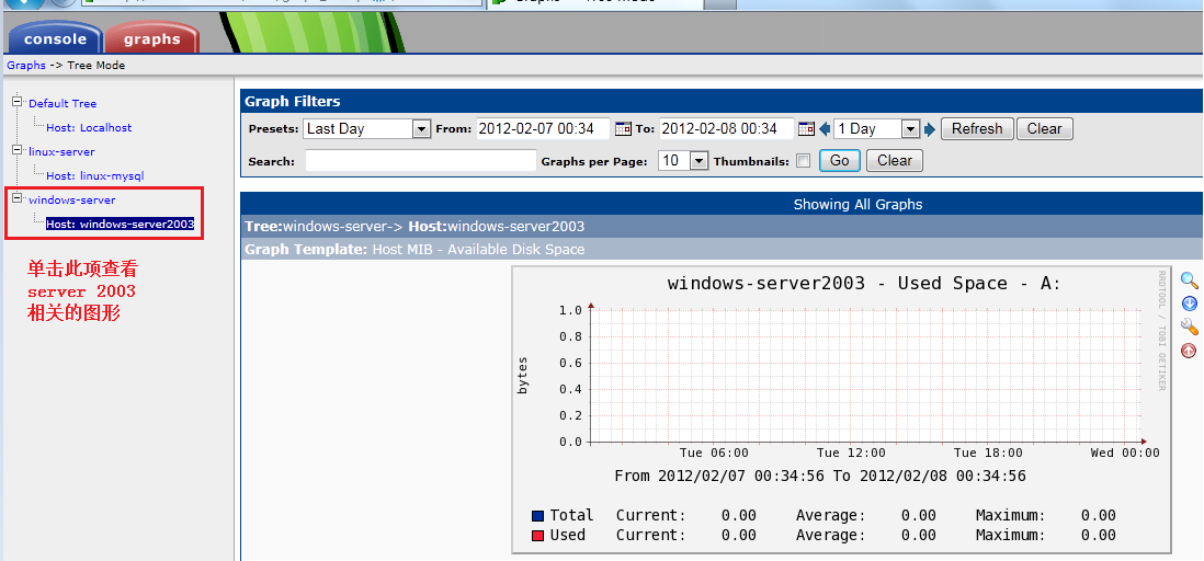 linux下Cacti网络监控之监控windows  server  2003 _监控_10