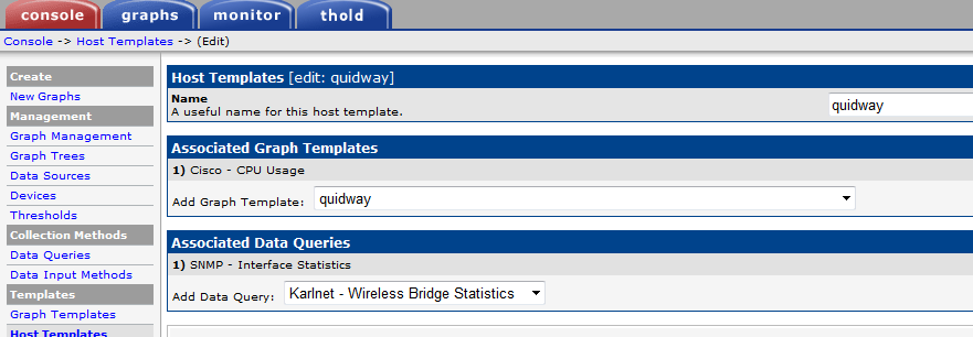 linux下Cacti网络监控之监控华为quidway s2000交换机_linux_09