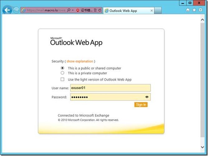 部署Exchange 2010（二）首台MailBox服务器_Exchange MailBox OWA_29