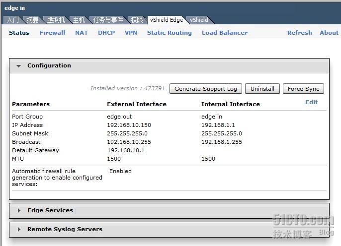 vShield Edge测试_vShield Manager_08