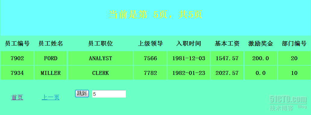 jsp练习模块之jsp+jdbc实现分页_jsp_03