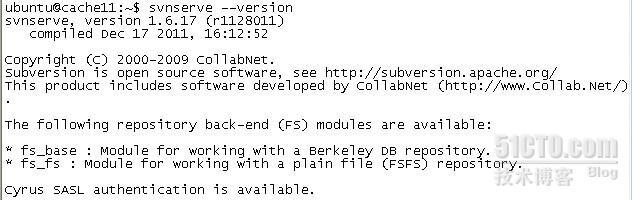 linux下搭建SVN遇到authentication failed问题的解决方法_SVN